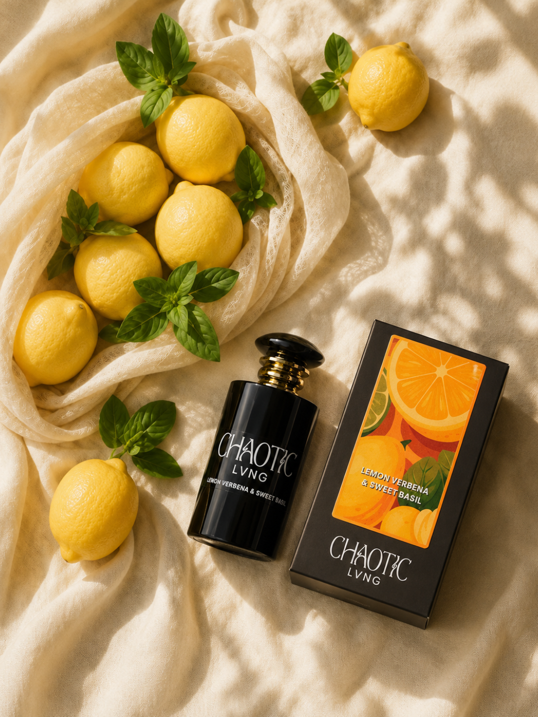 Lemon Verbena & Sweet Basil - When life gives you lemons, spray them