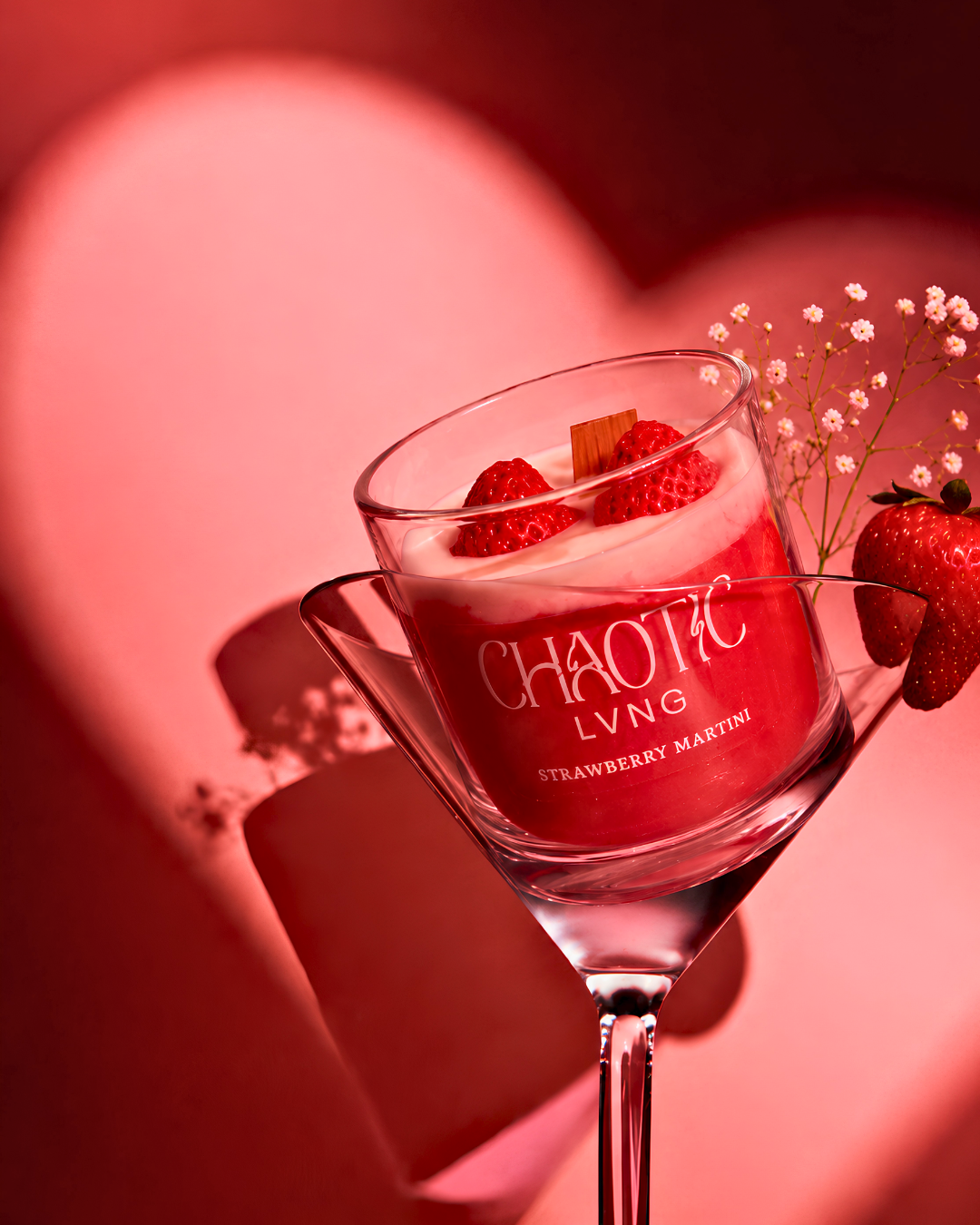 Strawberry Martini - Cuz your life’s bitter enough!